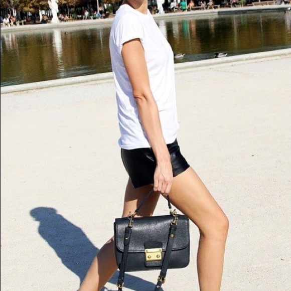 Rebecca Minkoff leather short pants - Picture 3 of 8